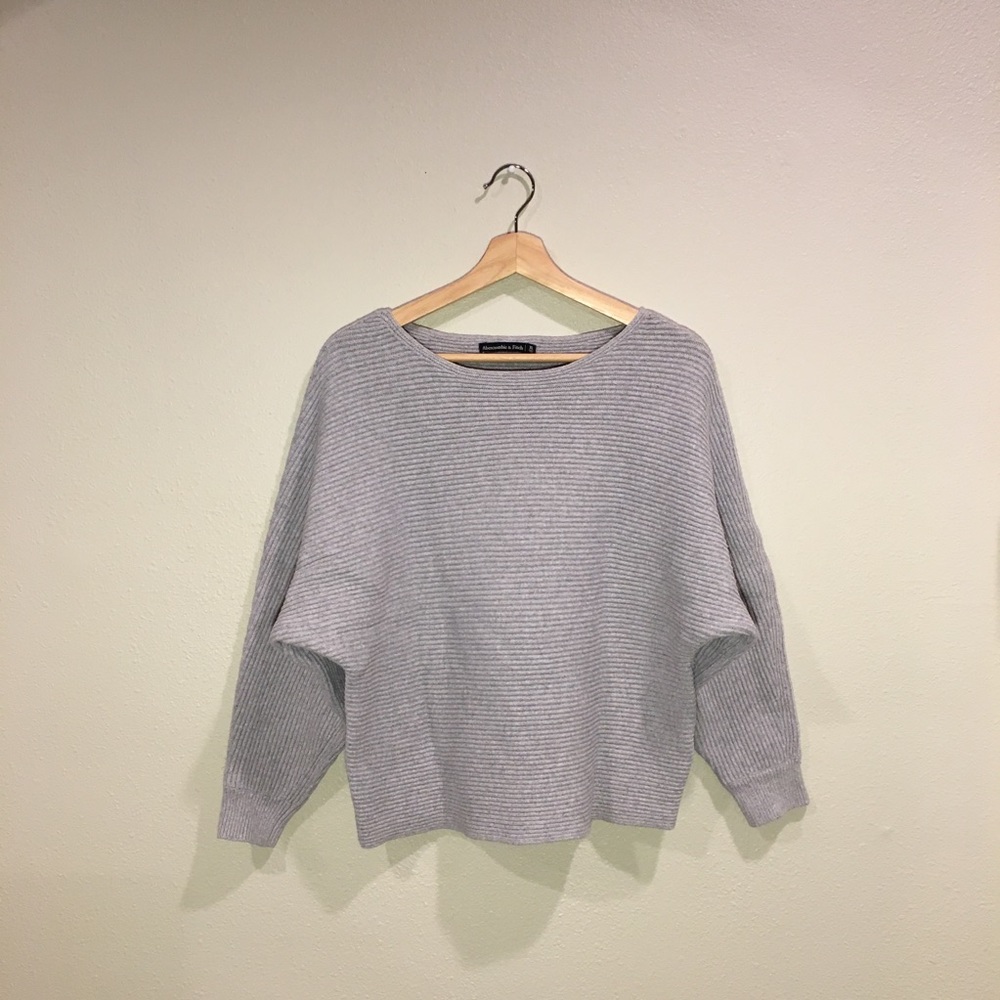 Abercrombie & Fitch Scoop Neck Knit Sweater